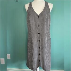 Express brown jumper with leather back